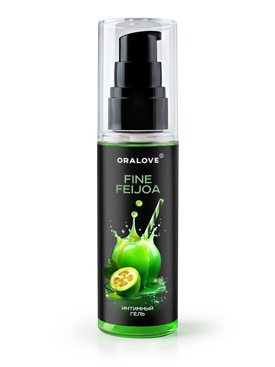 Съедобная смазка на водной основе с ароматом фейхоа - 60 гр. 1