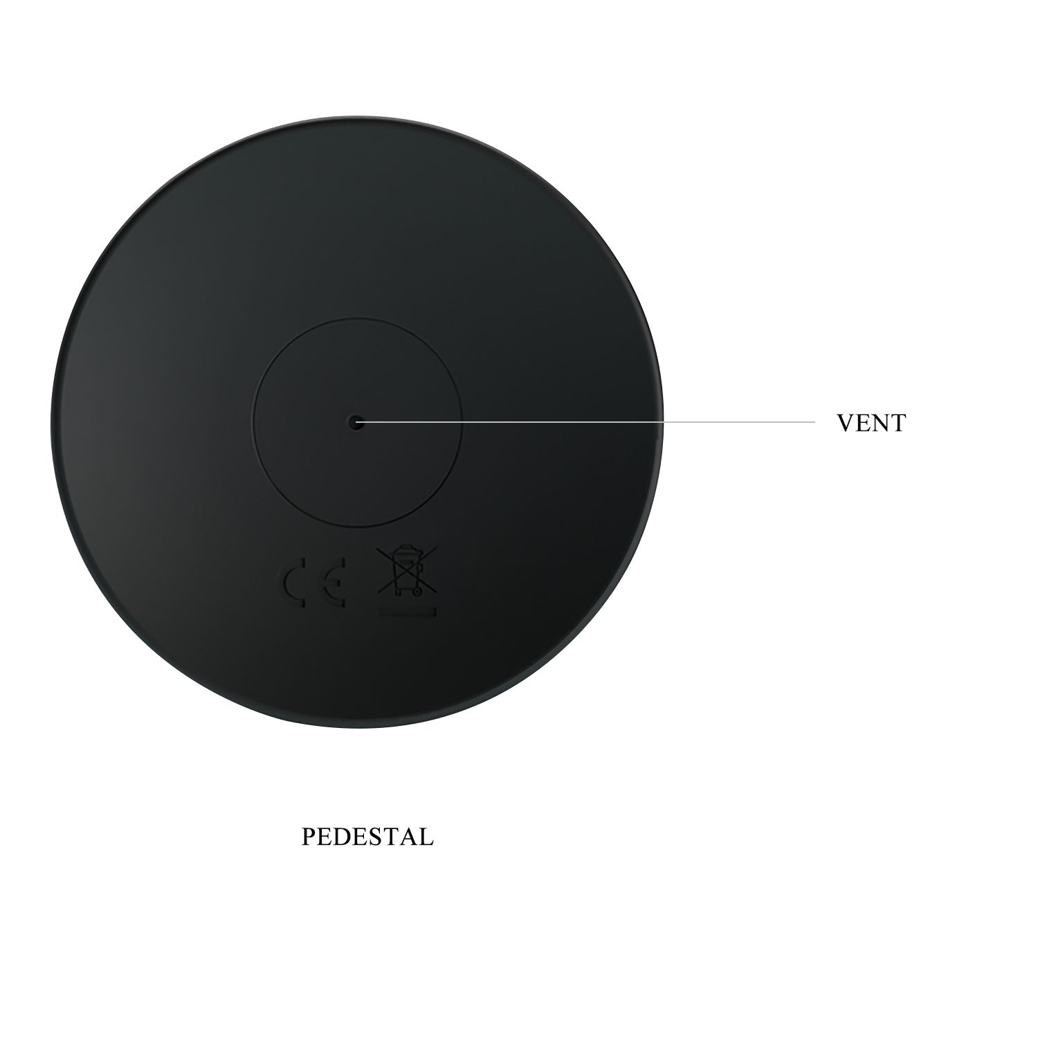 Черный анальный вибростимулятор с пультом ДУ - 13,8 см. 6