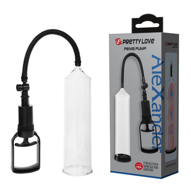 Прозрачная вакуумная помпа AleXander 2