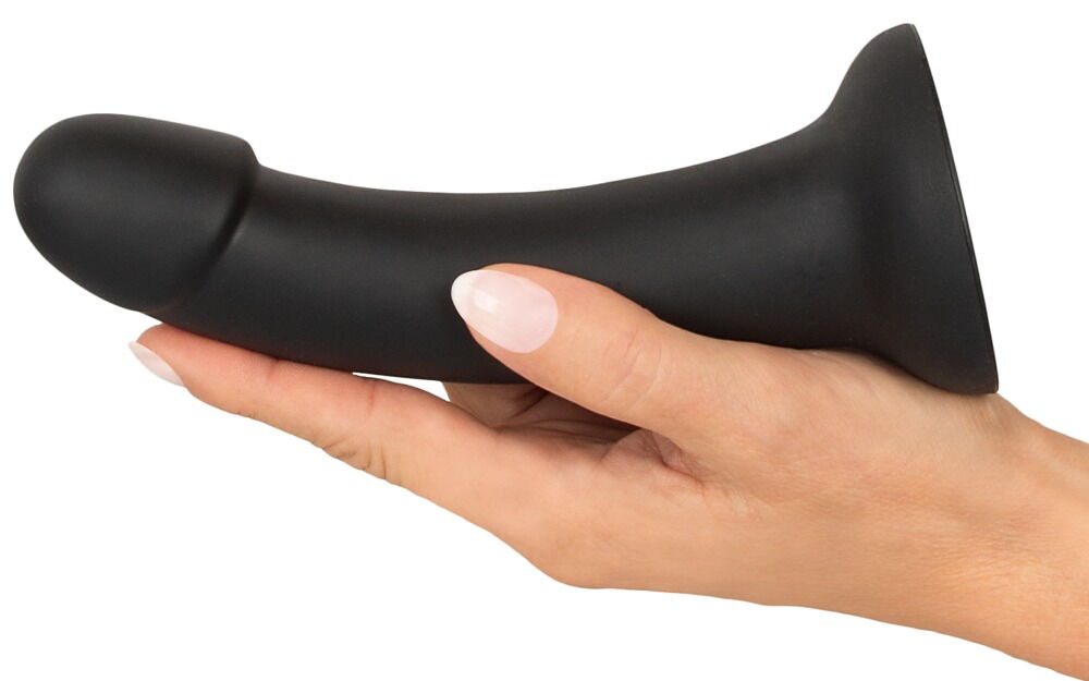 Черный женский страпон Strap-on Set: трусики и насадка 7