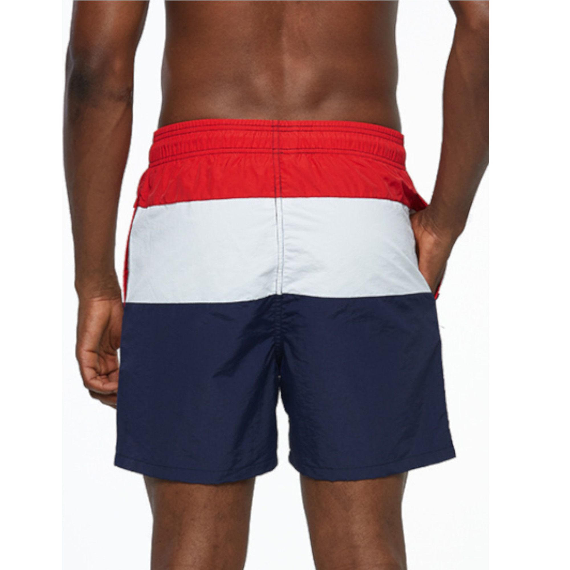 Трехцветные мужские шорты для пляжа 2