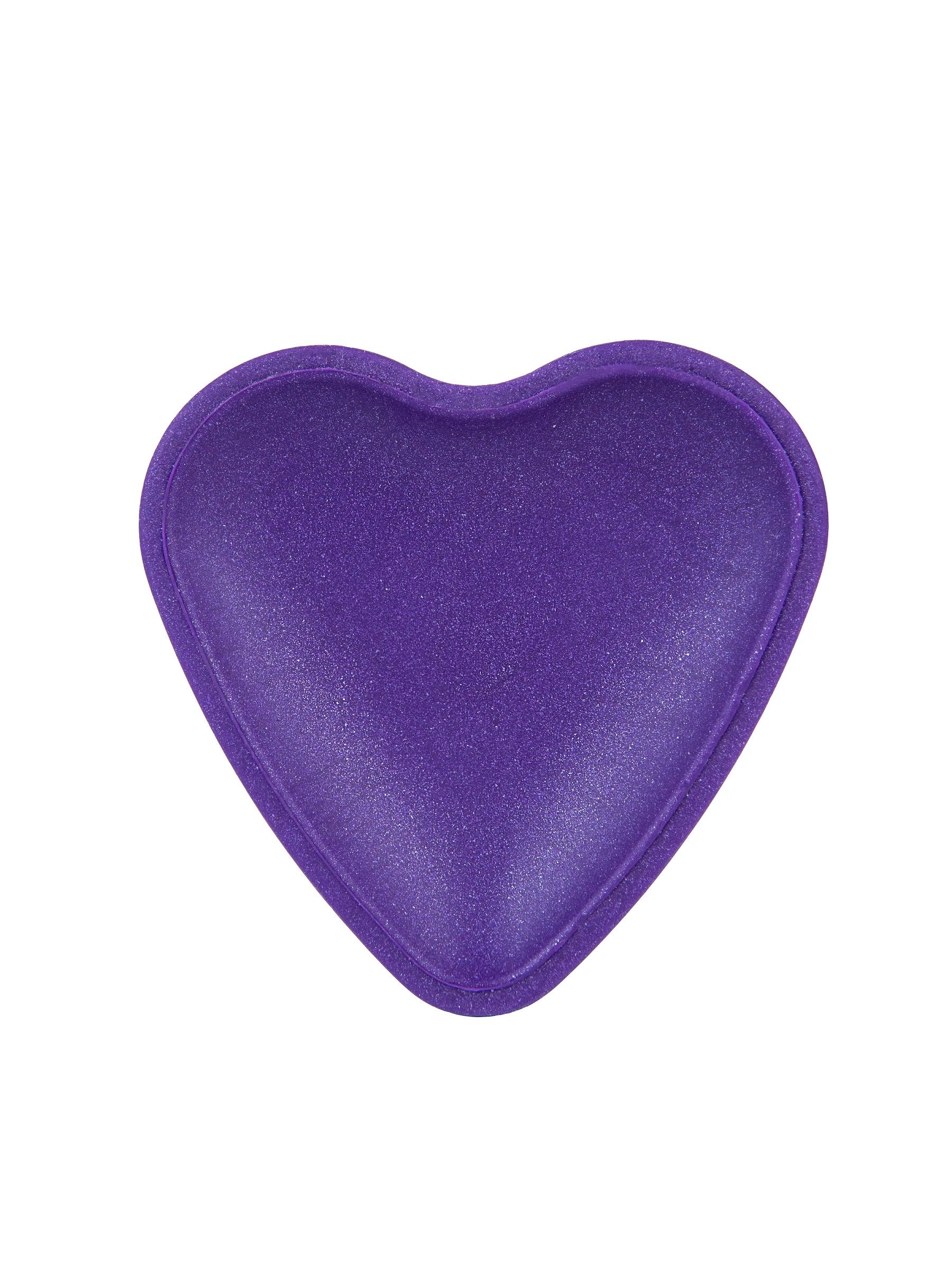 Фиолетовый нереалистичный дилдо Unicorn - 17,5 см. 6