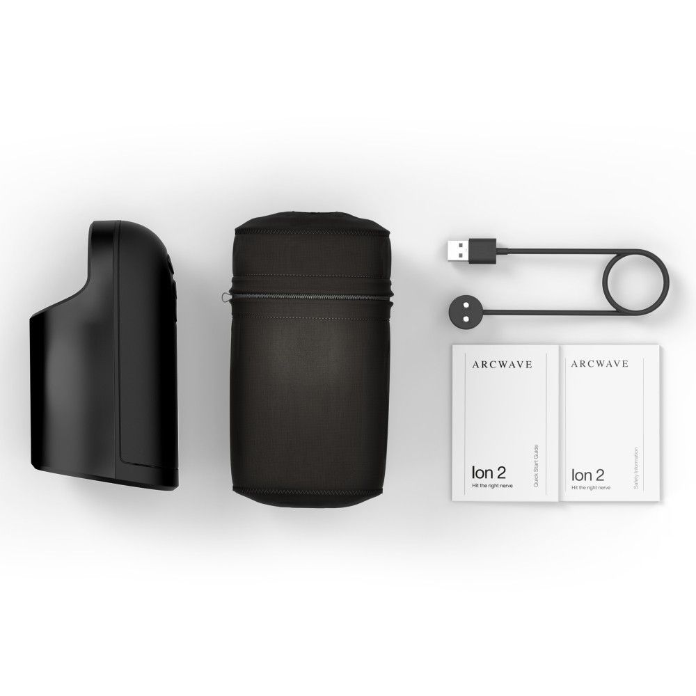 Черный мастурбатор ARCwave Ion 2 4