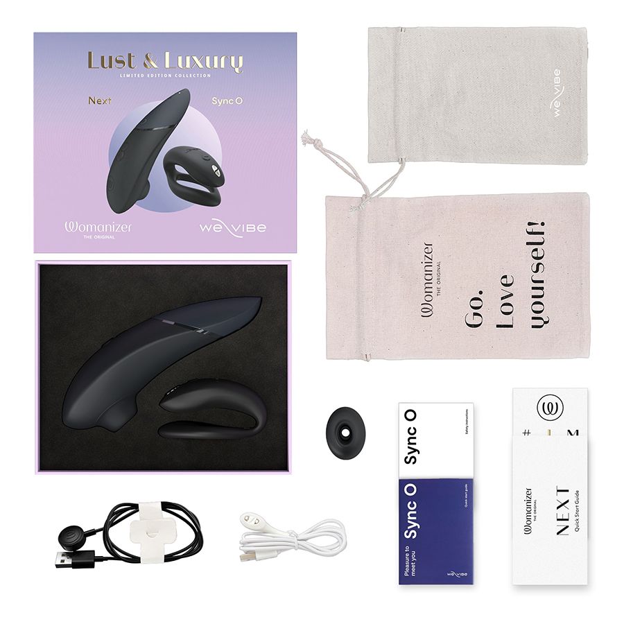Набор Lust & Luxury: Womanizer Next и We-Vibe Sync O 3
