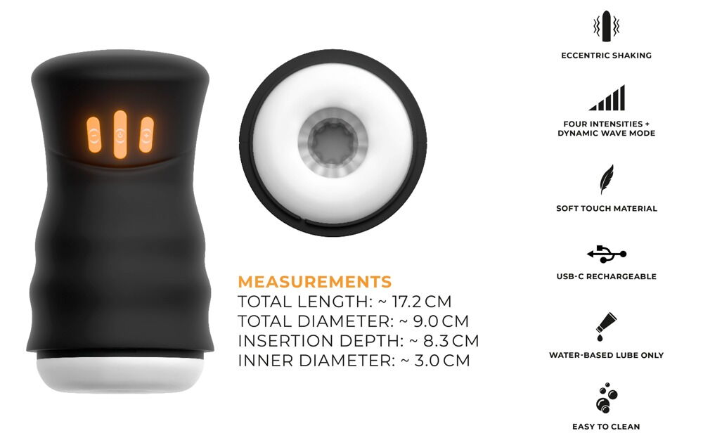 Мультифункциональный мастурбатор Gyro 9