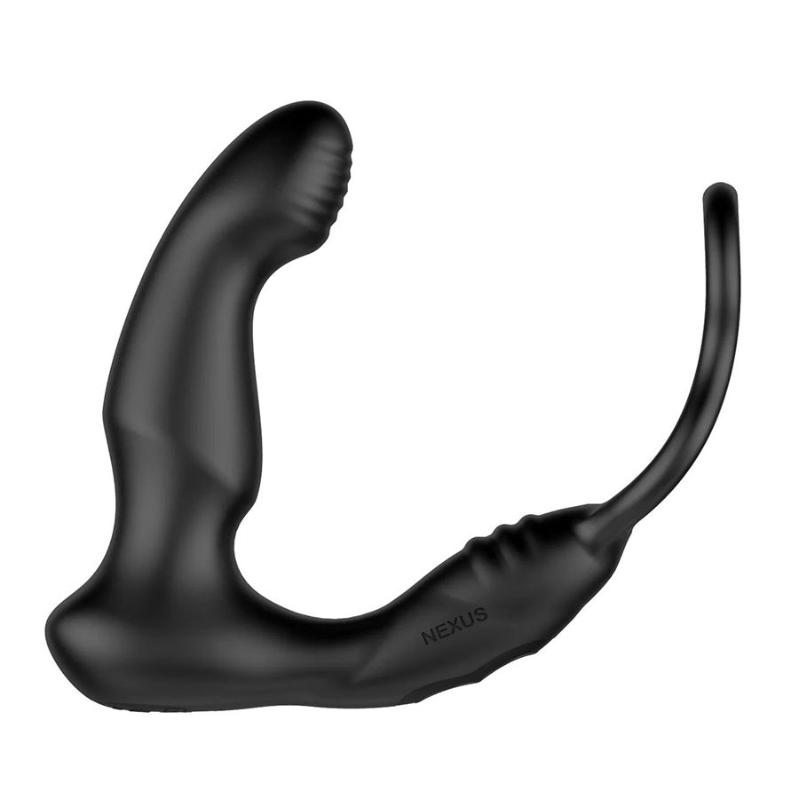 Черный двухмоторный массажер простаты Nexus Simul8 Wave Edition 1