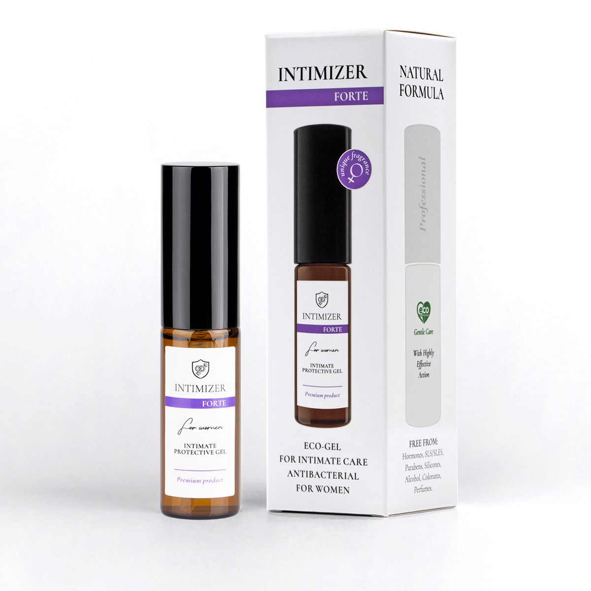 Женский антибактериальный эко-гель для интимного ухода Intimizer Forte - 20 мл. 2
