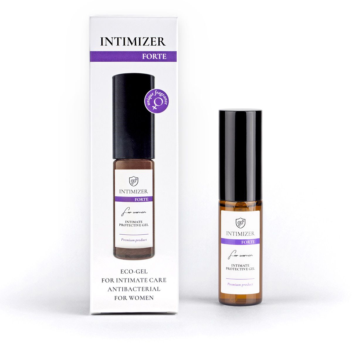 Женский антибактериальный эко-гель для интимного ухода Intimizer Forte - 20 мл. 1