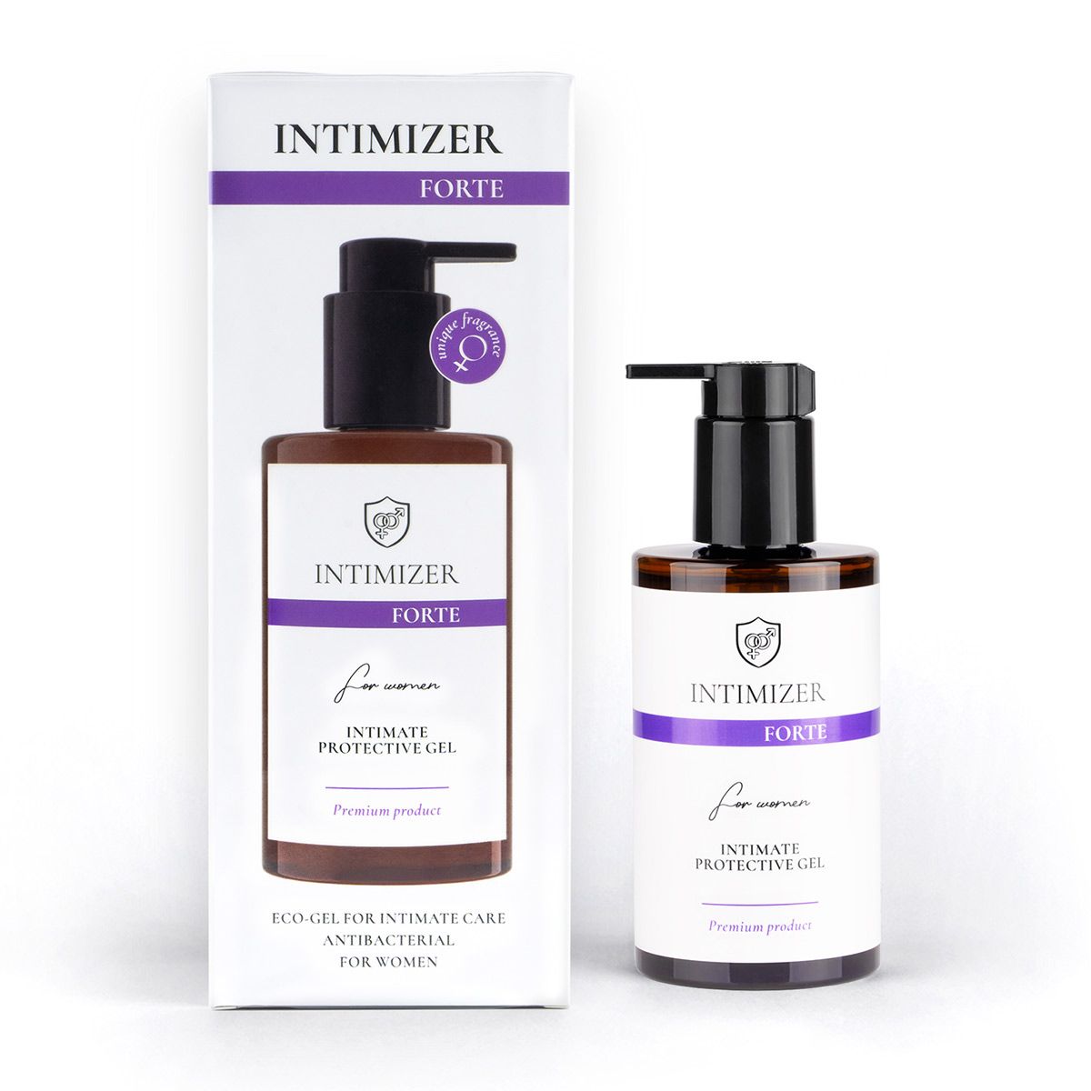 Женский антибактериальный эко-гель для интимного ухода Intimizer Forte - 250 мл. 2
