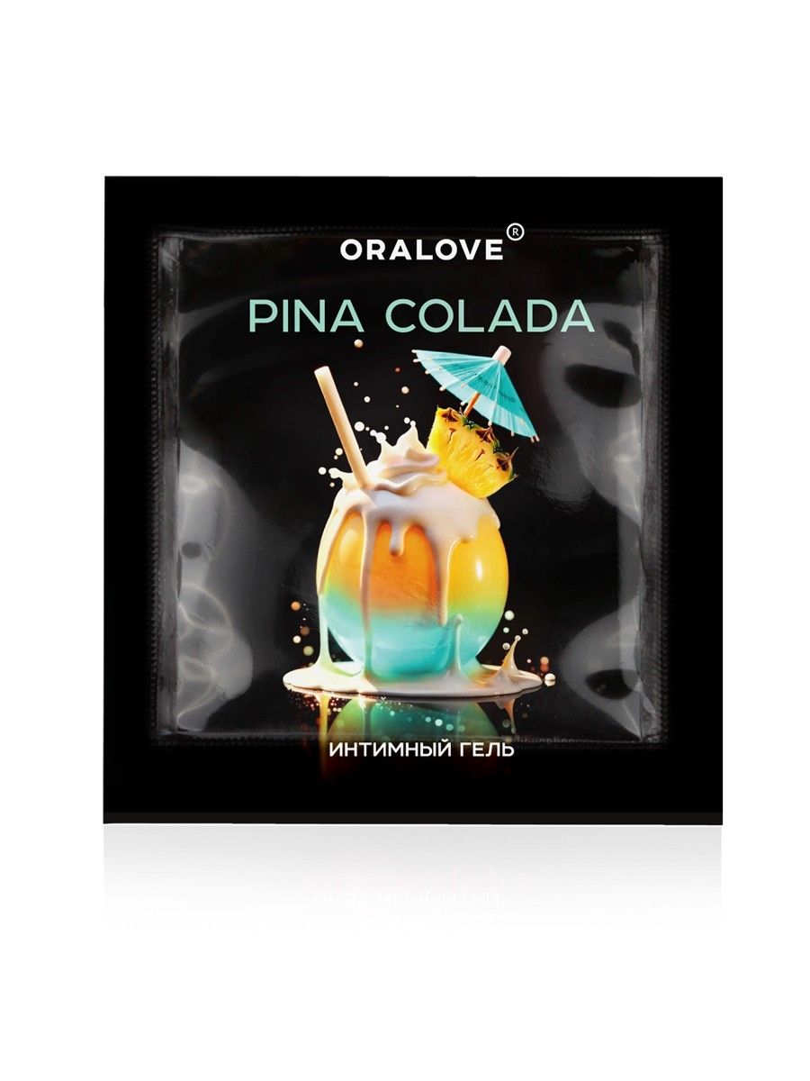 Саше съедобной оральной смазки OraLove с ароматом пина колада - 3 гр. 1