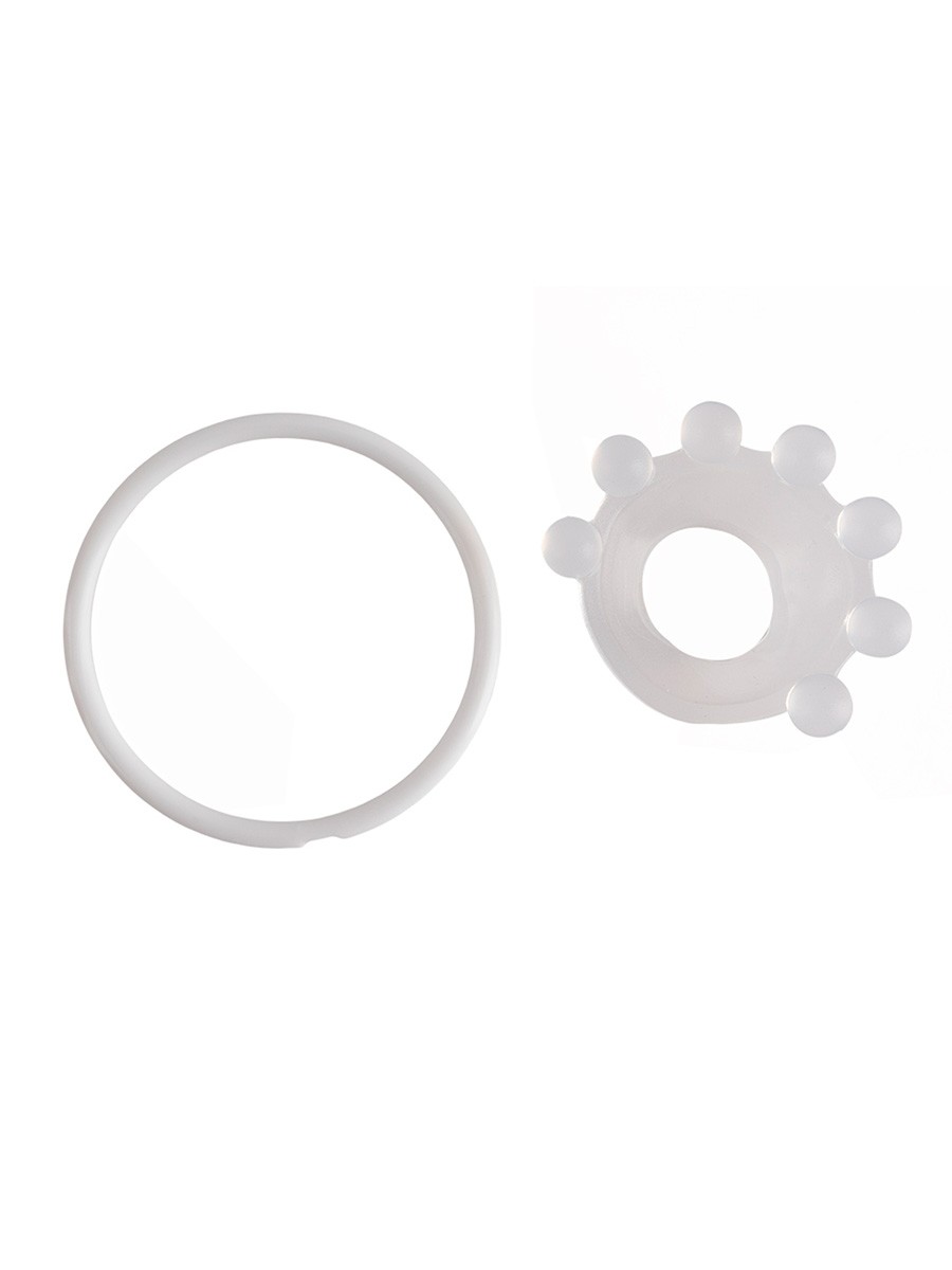 Эрекционное кольцо с мягкой стимулирующей насадкой 7