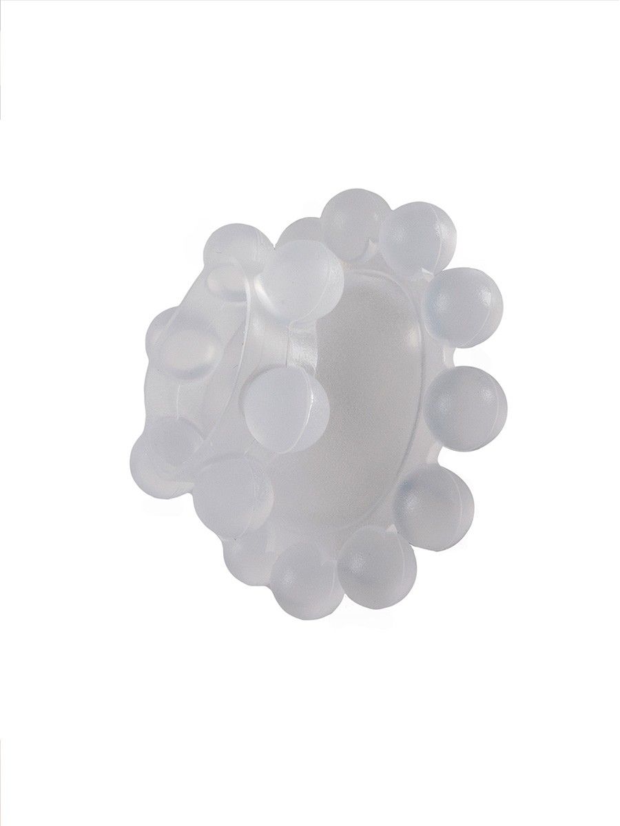 Эластичное эрекционное кольцо с двумя рядами шариков 5