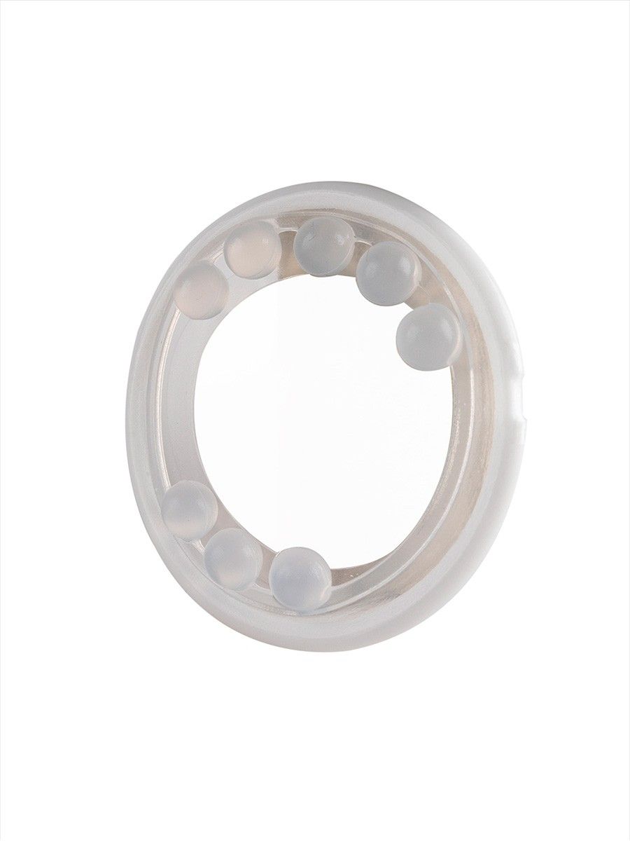 Эрекционное кольцо со стимулирующими шариками сверху и снизу 4