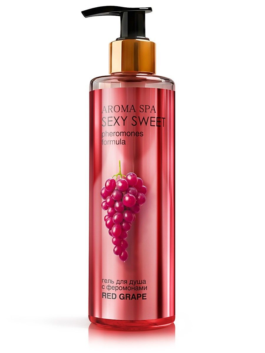 Гель для душа с феромонами и ароматом винограда Red Grape - 200 мл. 1