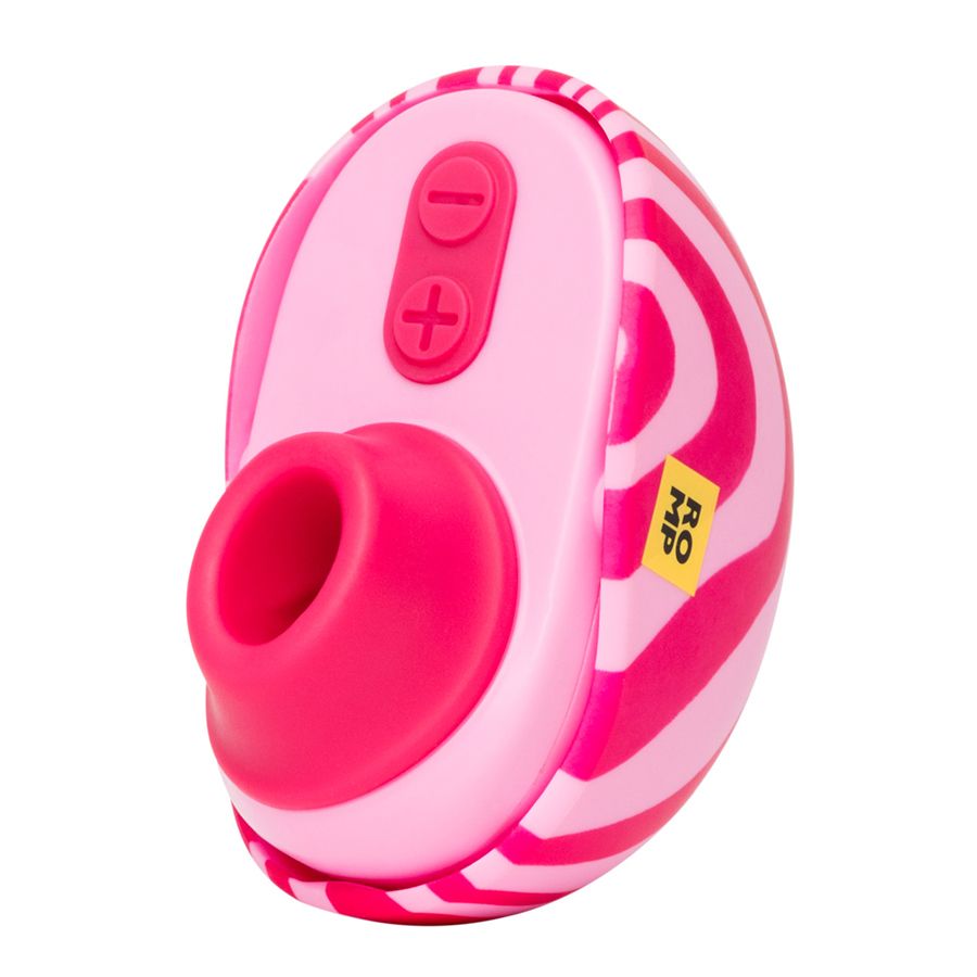 Розовый бесконтактный клиторальный стимулятор Romp Spin 1