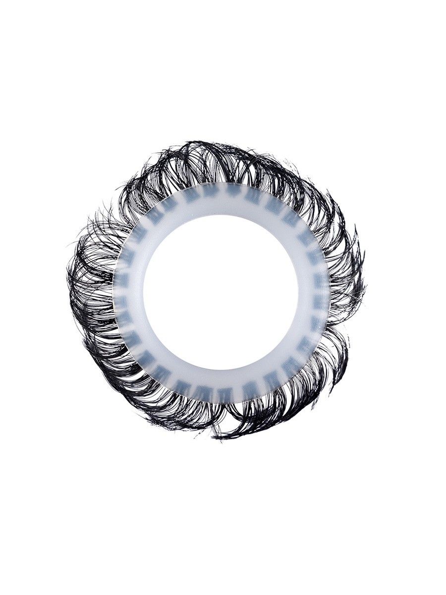 Эластичное эрекционное колечко с черными «ресничками» 3