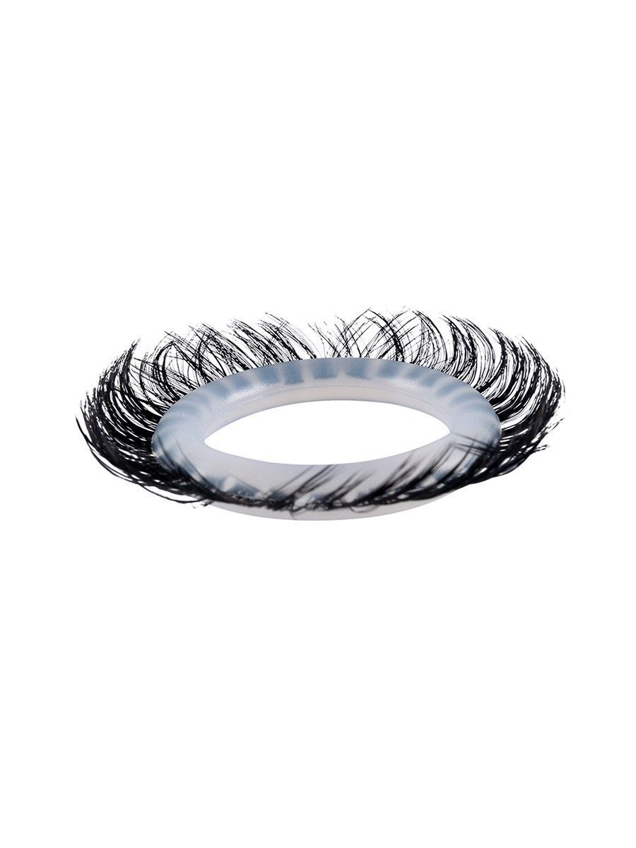 Эластичное эрекционное колечко с черными «ресничками» 6