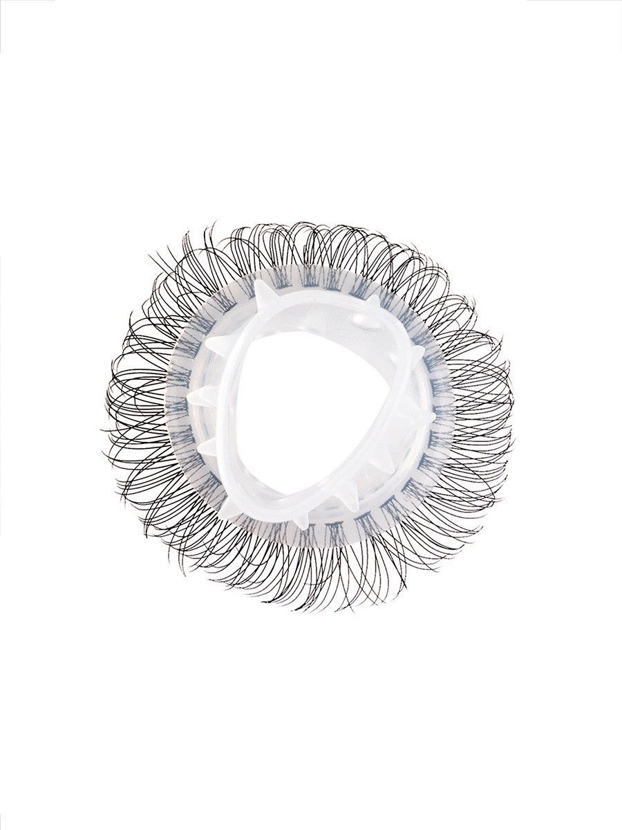 Эластичное эрекционное кольцо с длинными черными «ресничками» 3