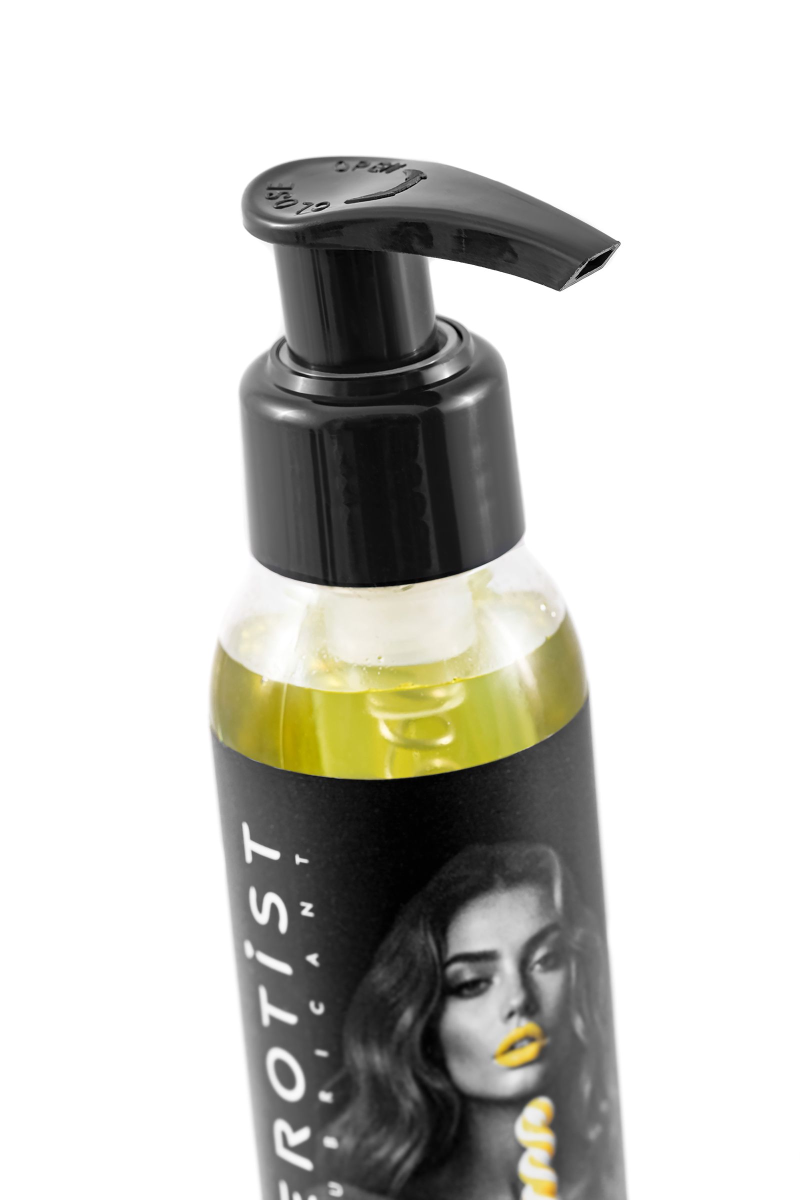 Разогревающее массажное масло Erotist Caramel Club с ароматом ананаса - 100 мл. 4