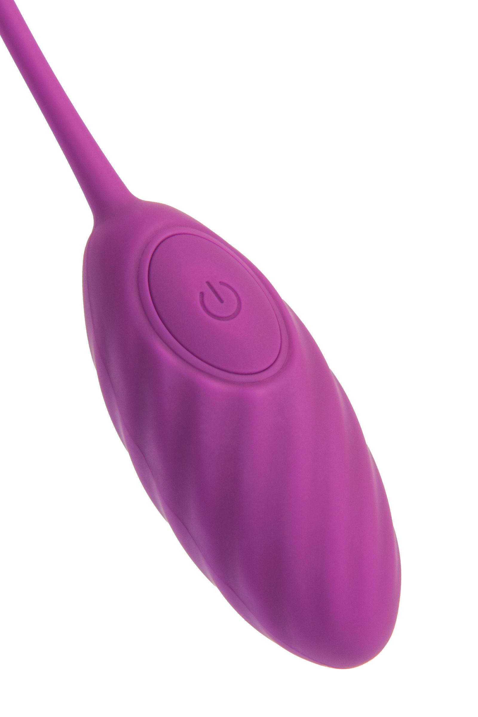 Фиолетовое силиконовое виброяйцо Purr 9