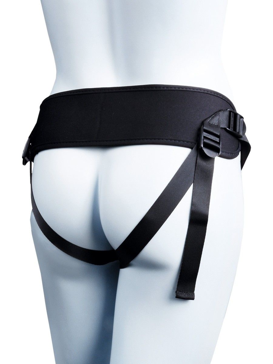 Мужской полый страпон на регулируемых ремнях - 18,5 см. 5