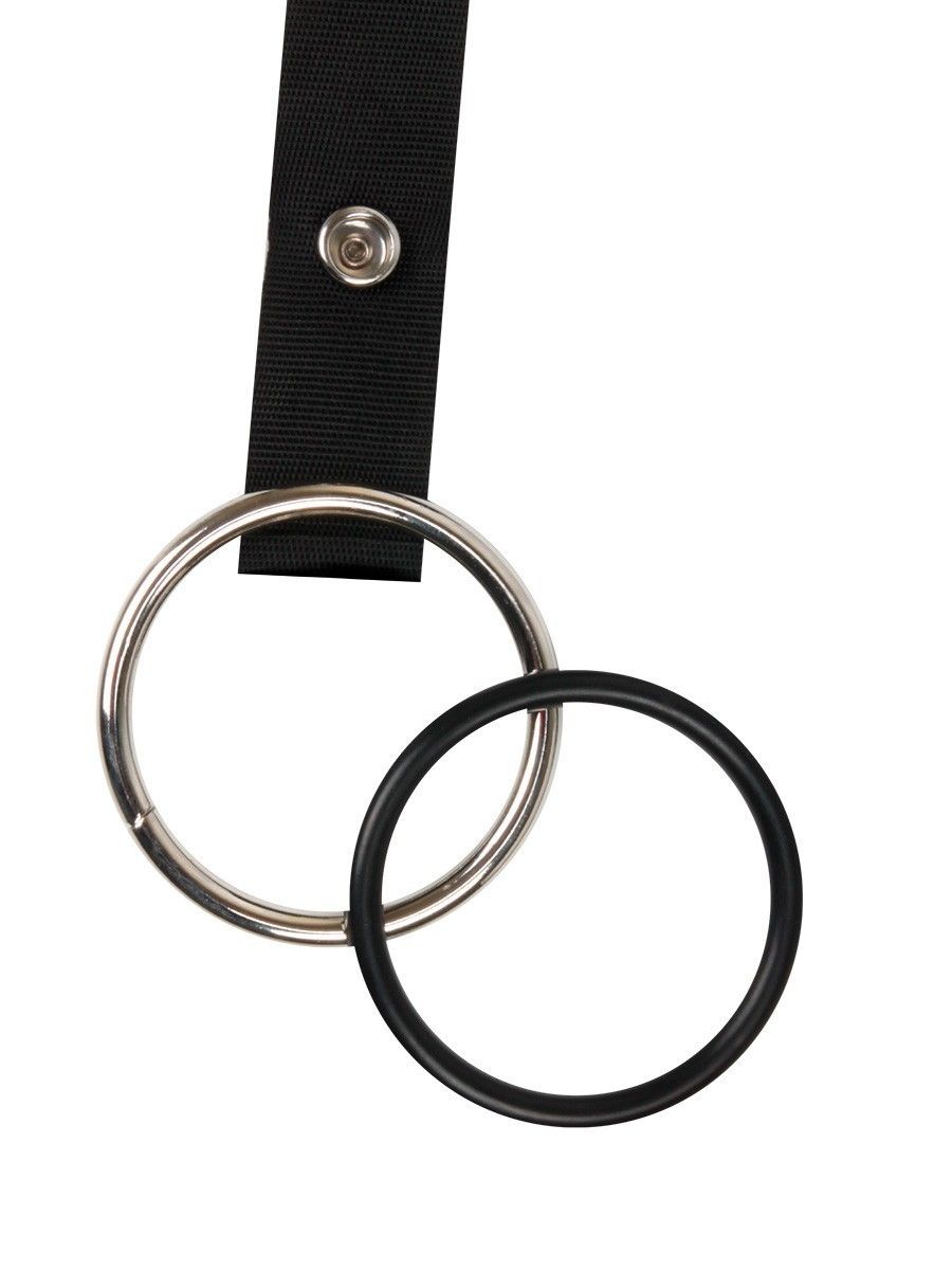 Мужской полый страпон на регулируемых ремнях - 18,5 см. 7