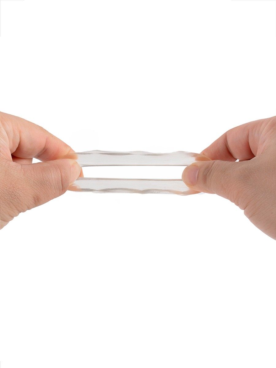 Прозрачное эрекционное кольцо в форме гайки 4