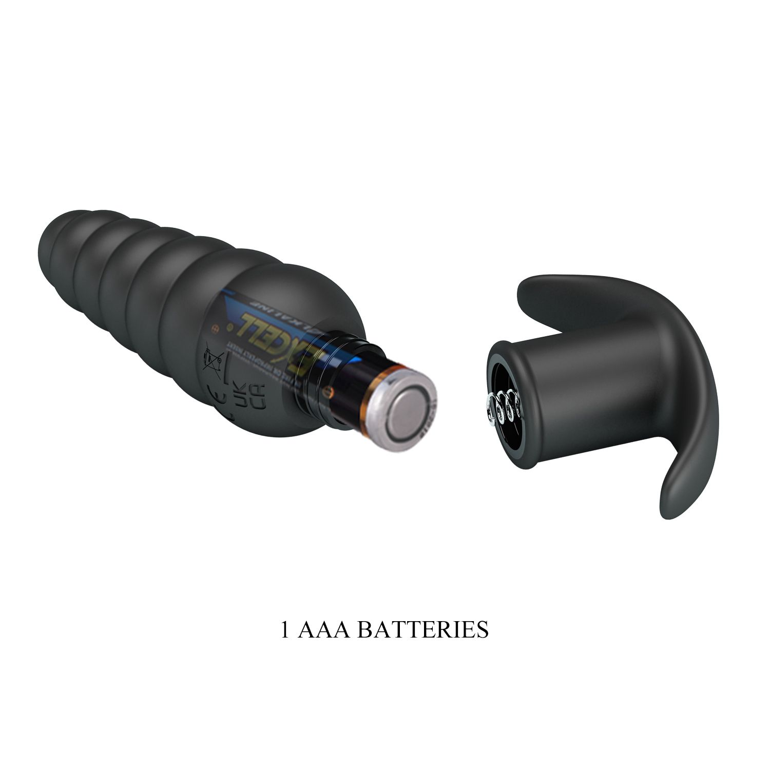 Черный анальный вибростимулятор Aeolis - 11 см. 9