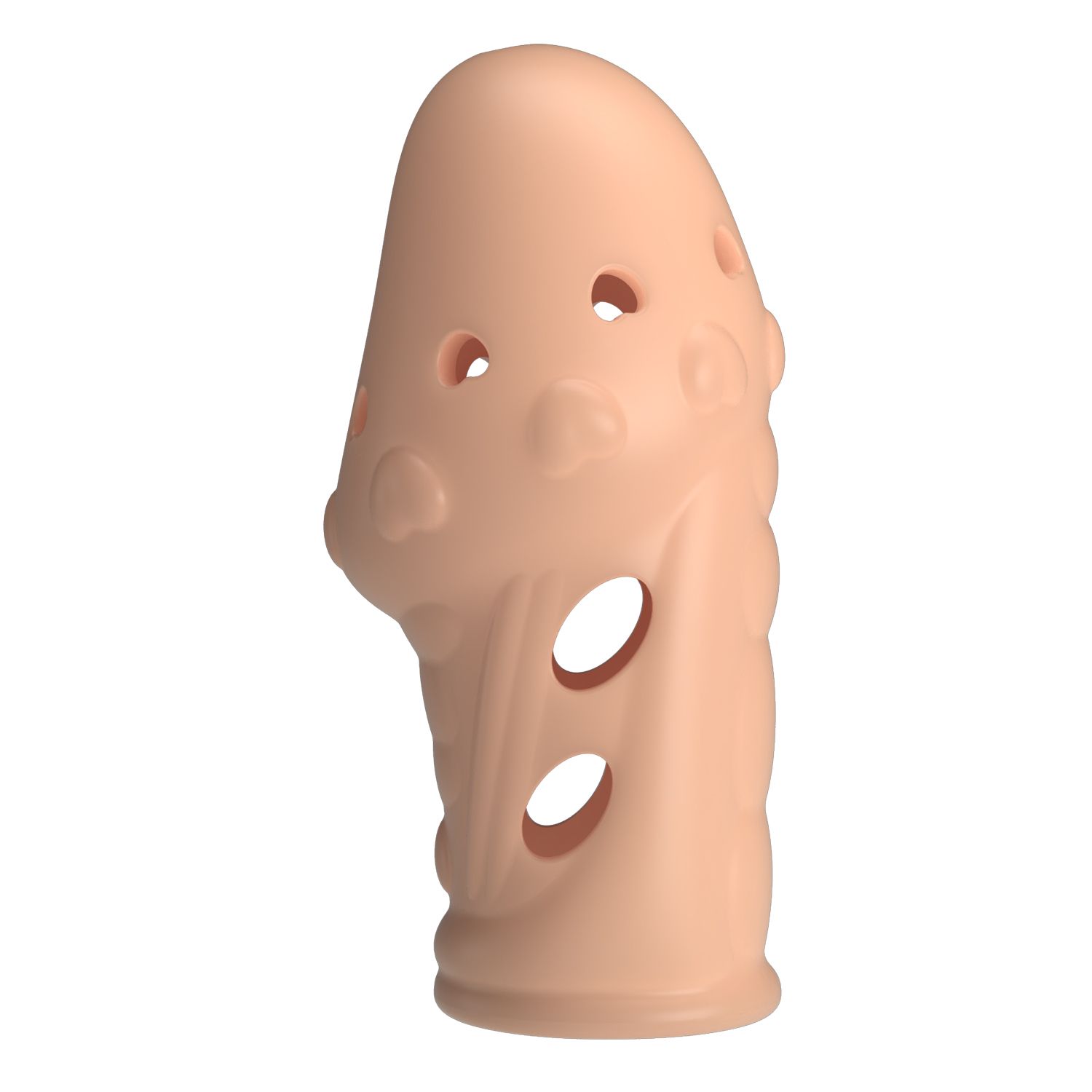 Телесная насадка на пенис Booker - 8 см. 3