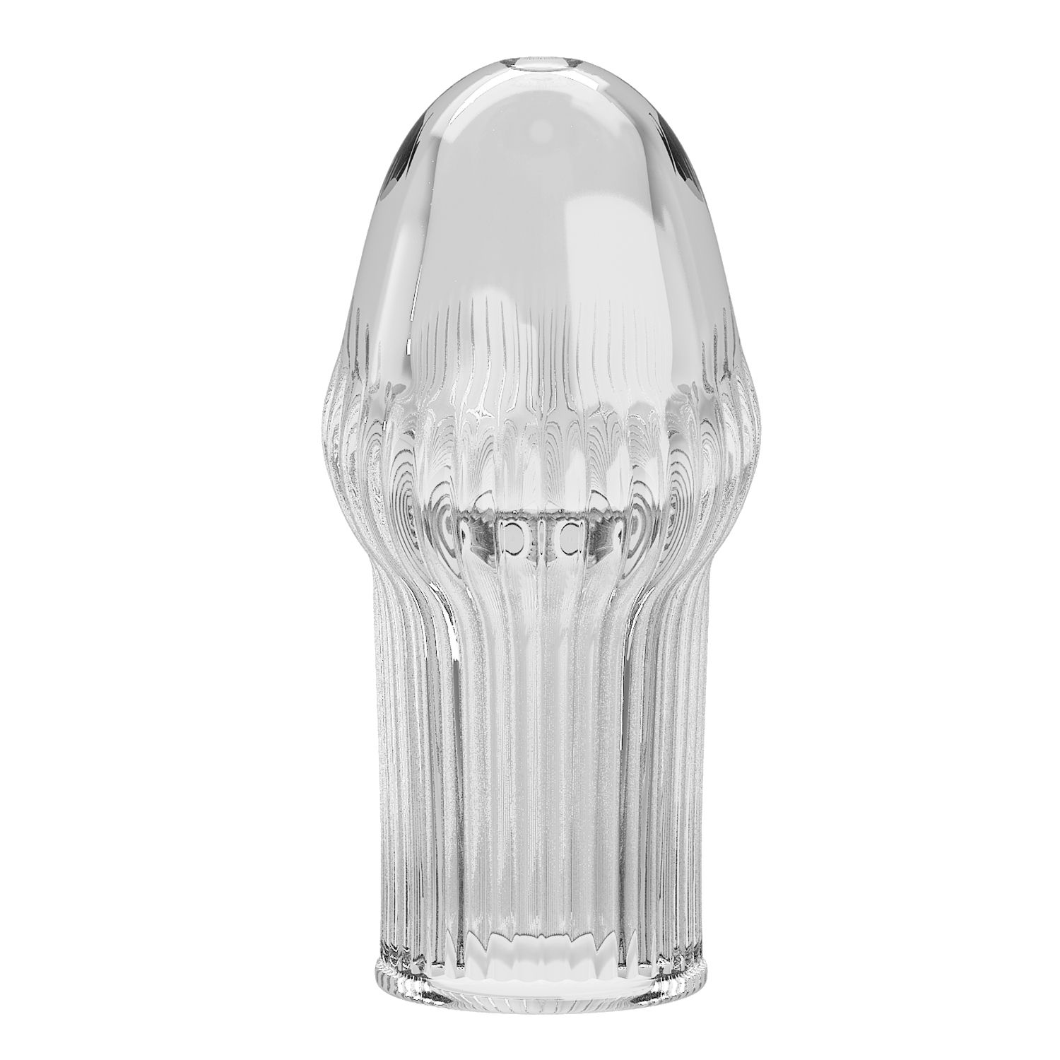 Прозрачная насадка на пенис Huel - 9 см. 5