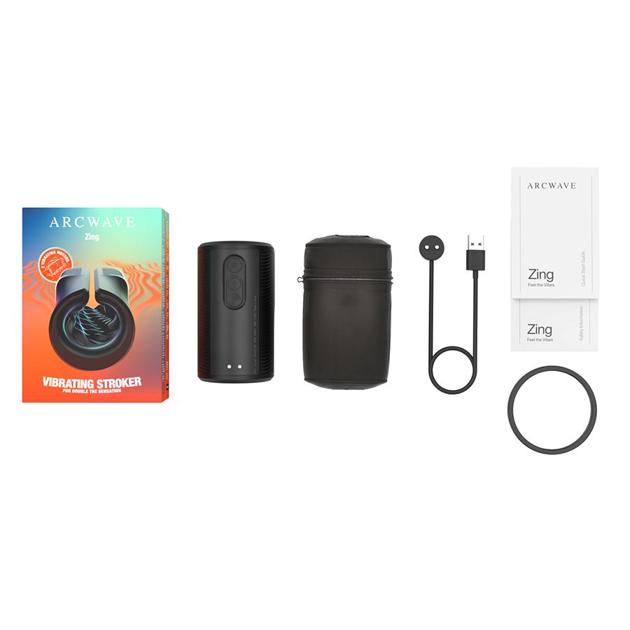 Черный вибромастурбатор ARCwave Zing 4