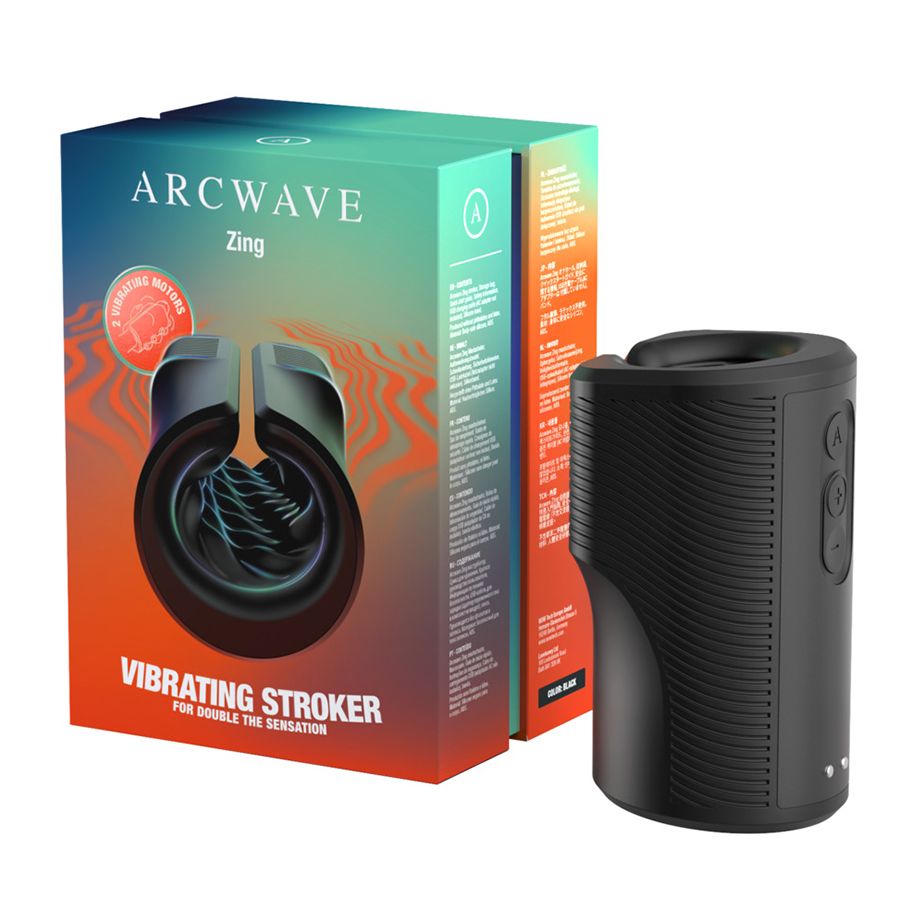 Черный вибромастурбатор ARCwave Zing 5