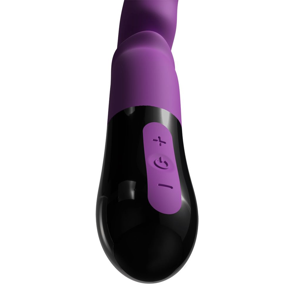 Фиолетовый вибратор Adrien Lastic Nyx 2.0 - 20,7 см. 5