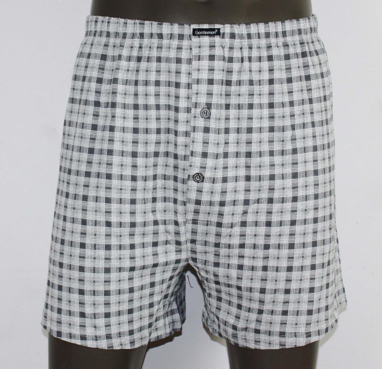 Хлопковые трусы-боксеры в клеточку 2