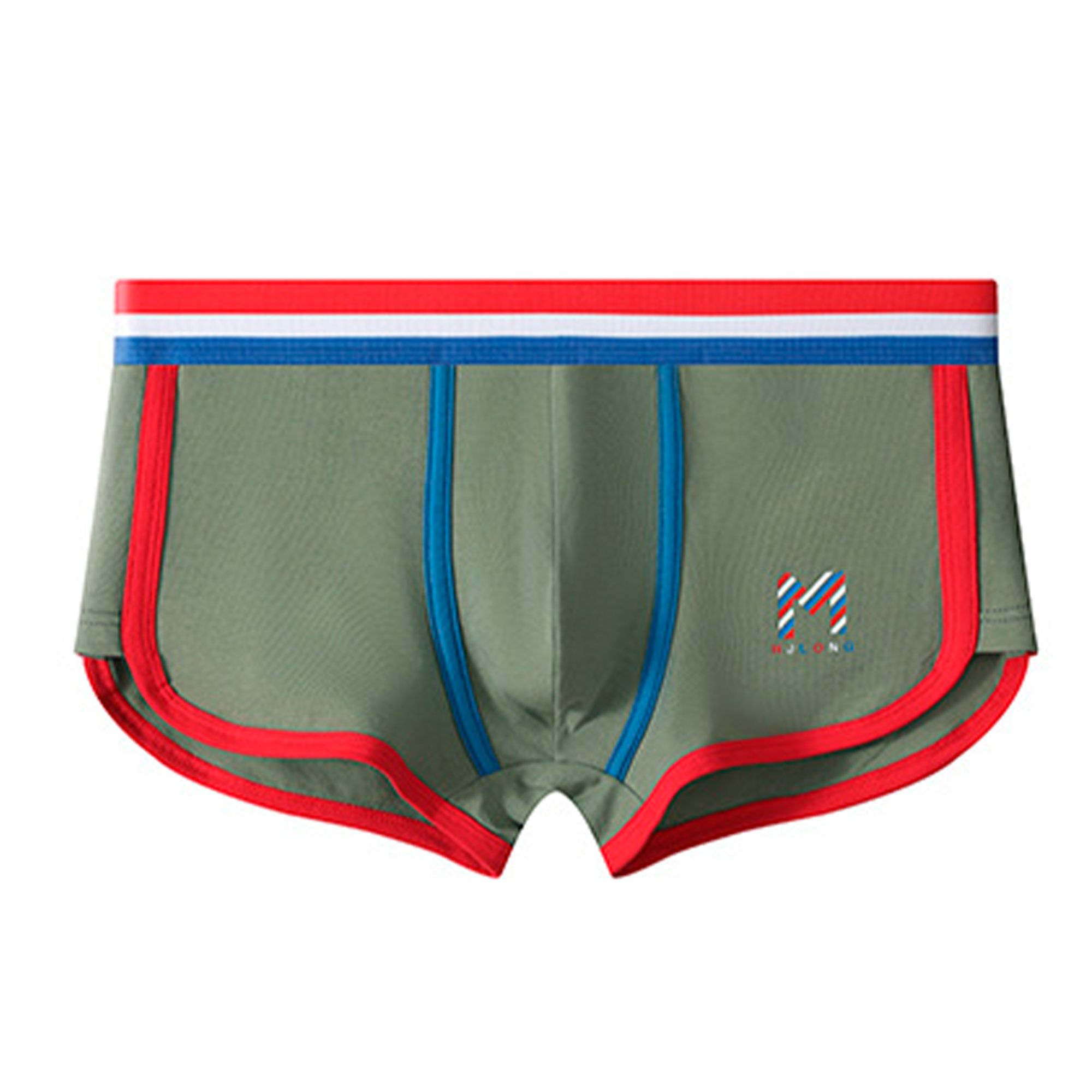 Набор из 3 мужских трусов-боксеров с контрастной отделкой 3