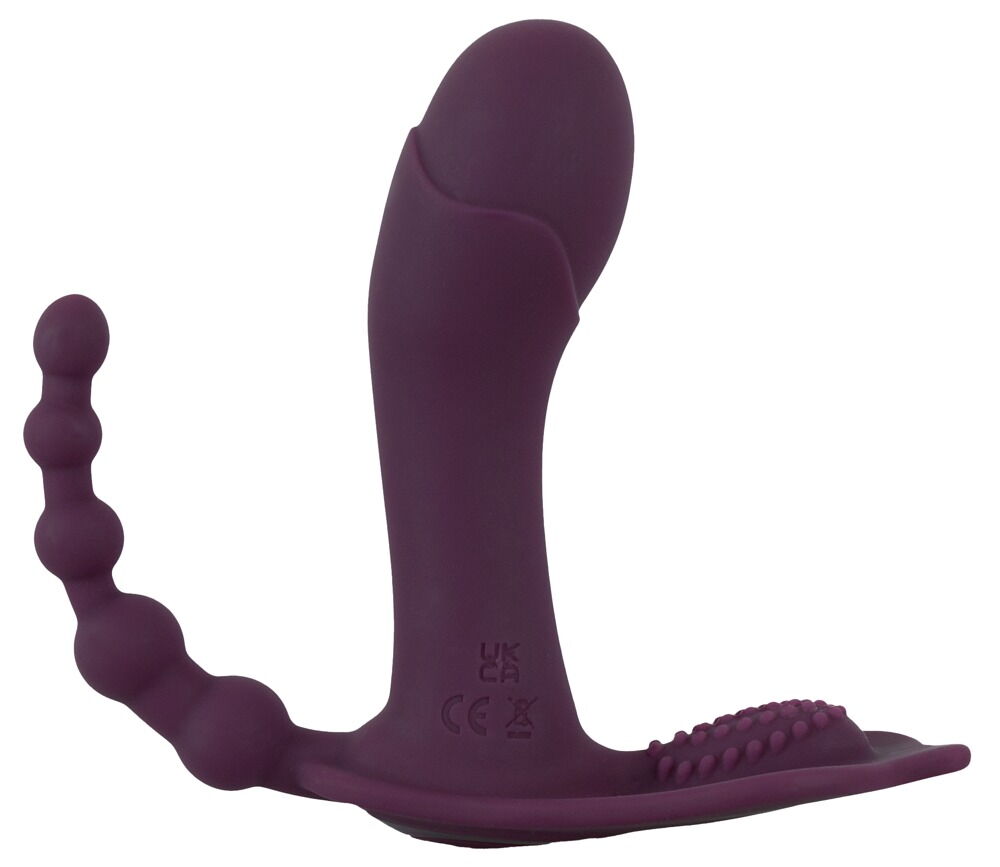 Фиолетовый вибратор для ношения в трусиках ARIVA RC Panty Vibrator 6