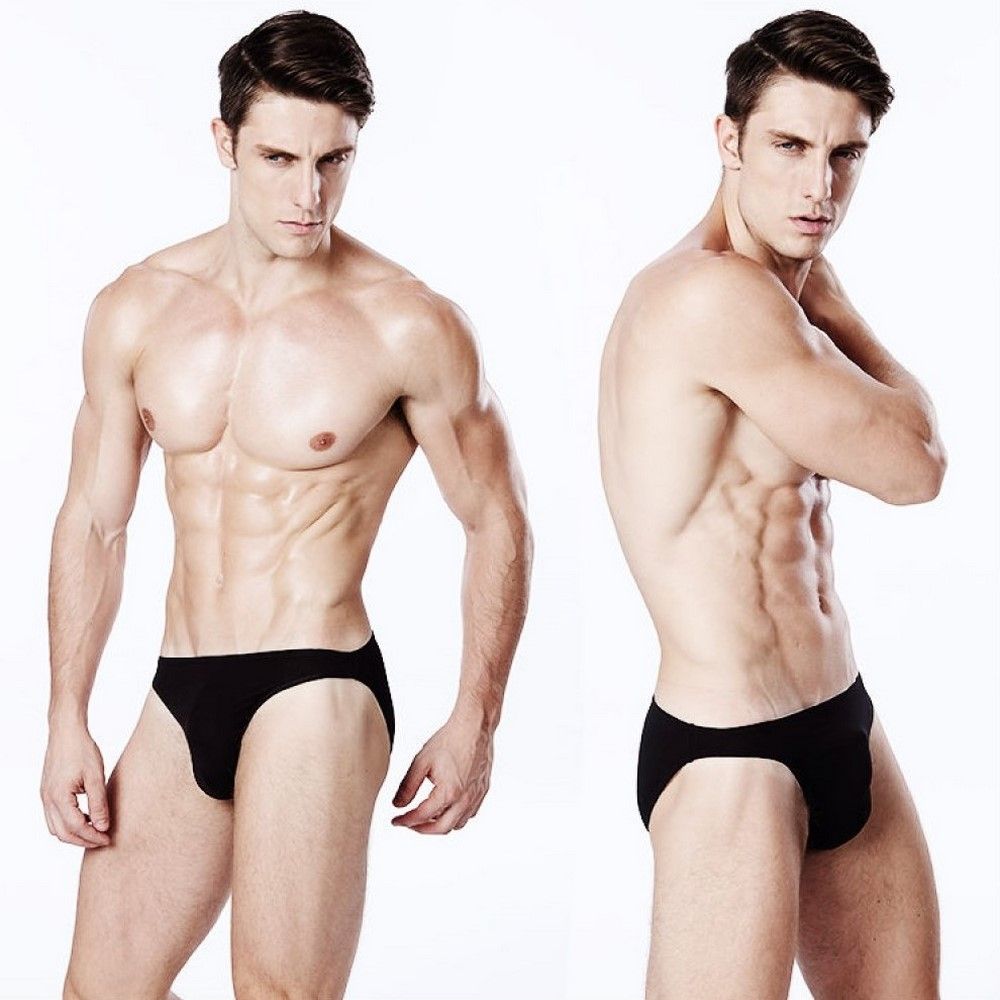 Набор из 4 мужских трусов-слипов разных цветов 2