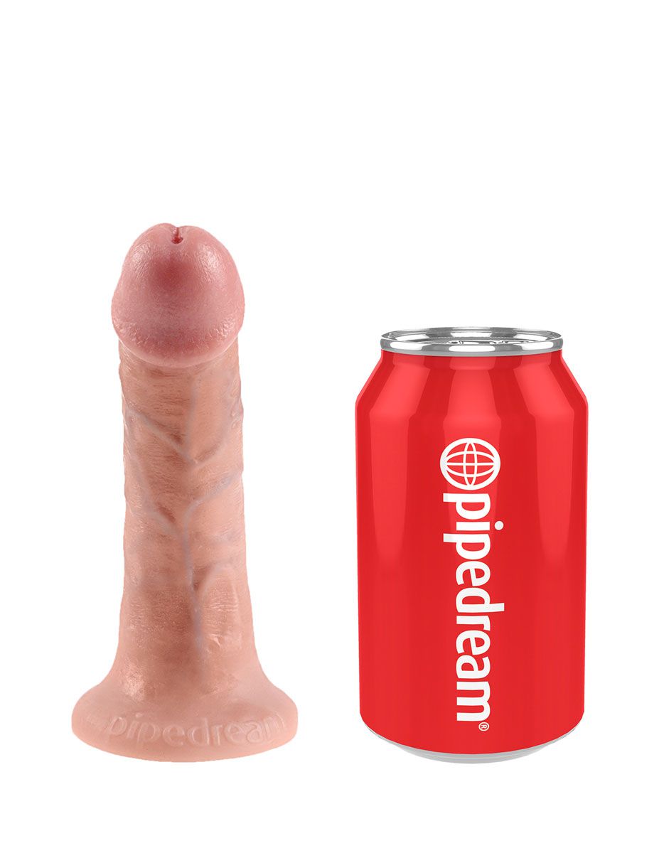 Телесный страпон Strap-on Harness Cock - 15,2 см. 2