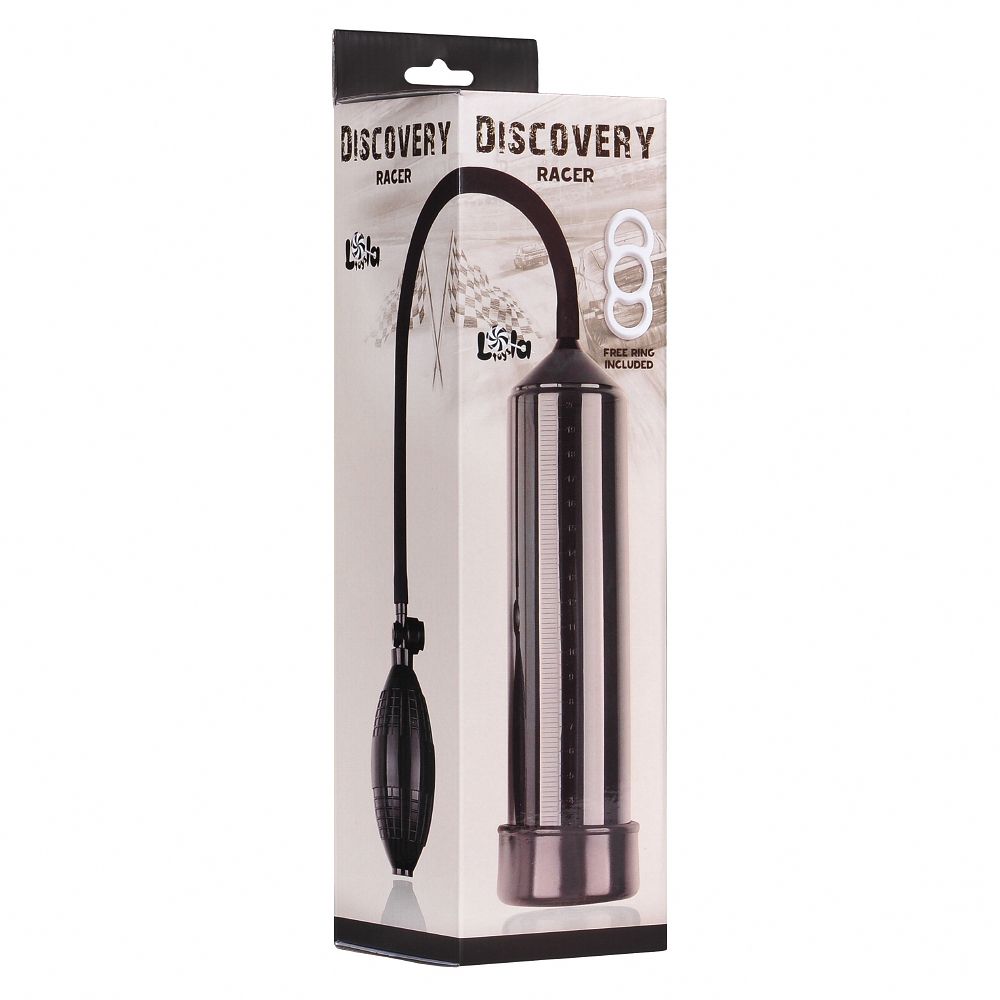 Черная вакуумная помпа Discovery Racer Сharcoal 3