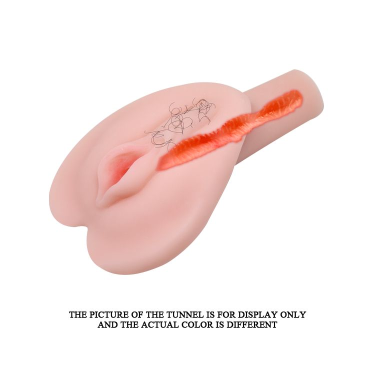 Мастурбатор с волосиками и вибрацией Rose 5