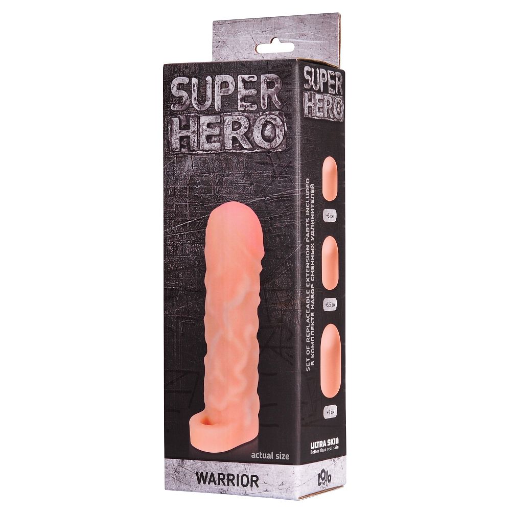 Фаллоудлинитель SUPER HERO Warrior - 16 см. 3