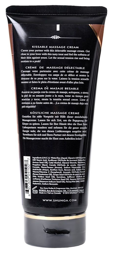 Массажный крем для тела с ароматом шоколада Intoxicating Chocolate - 200 мл. 2