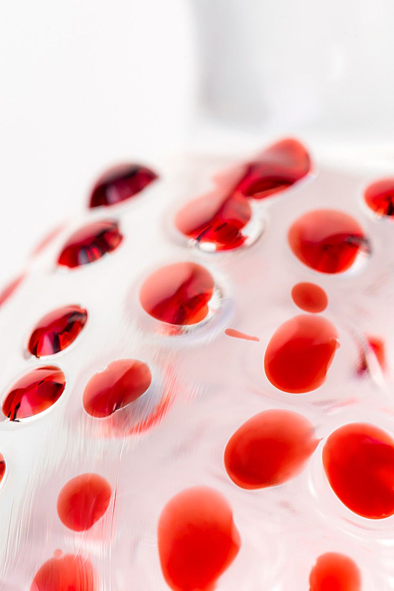 Загнутый фаллос с выпуклыми точками - 17,5 см. 2