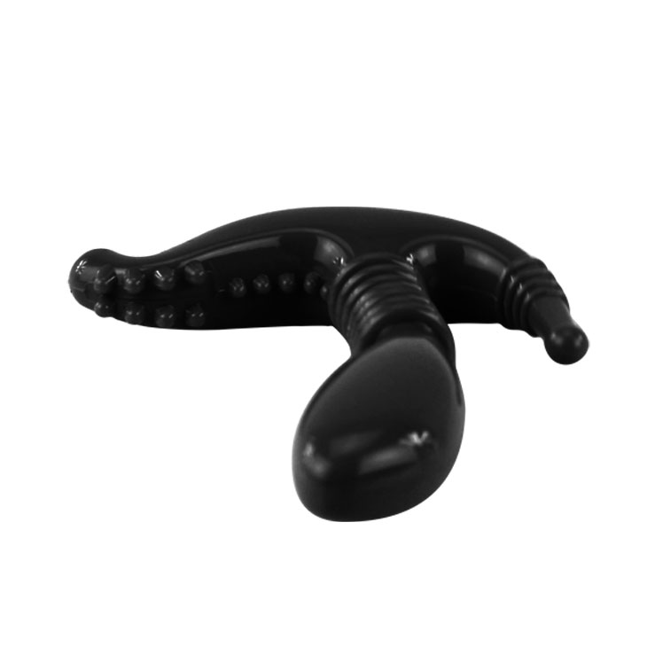 Чёрный стимулятор точки G, клитора и ануса 3