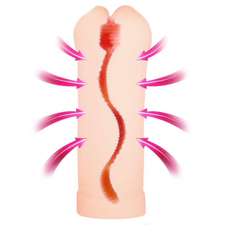 Мастурбатор-ротик  Angel - 17,4 см. 3