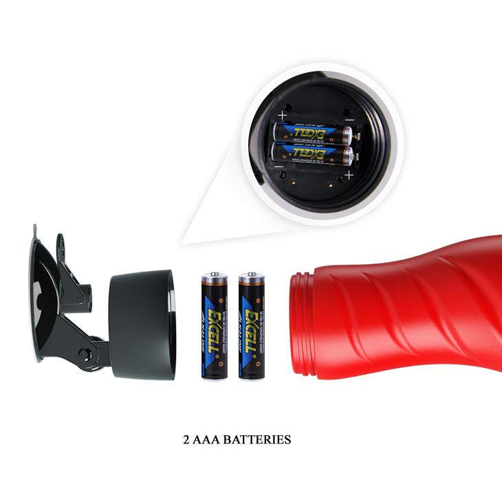 Мастурбатор-вагина Delia с вибрацией и присоской 5