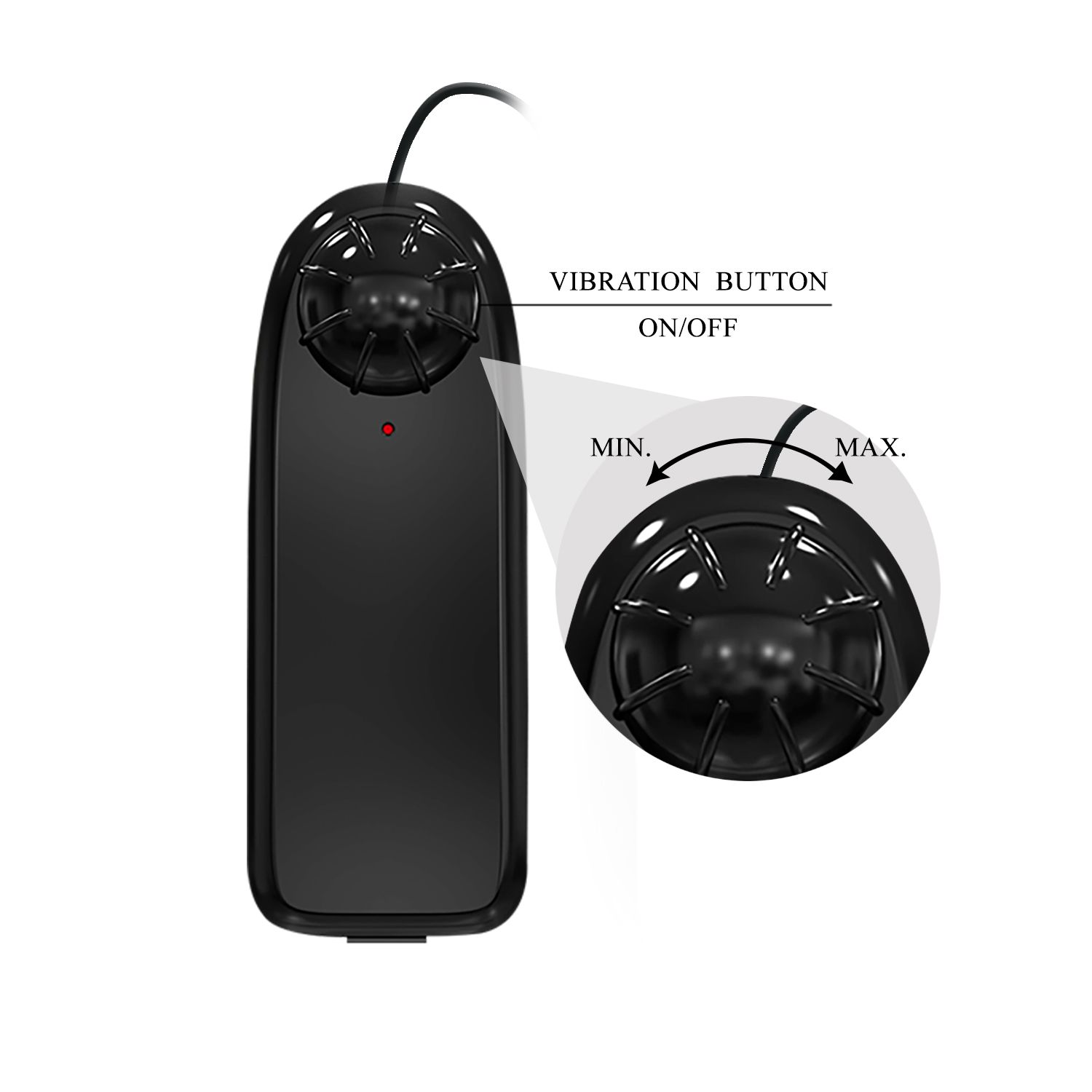 Реалистичный вибратор с функцией расширения - 19,3 см. 4