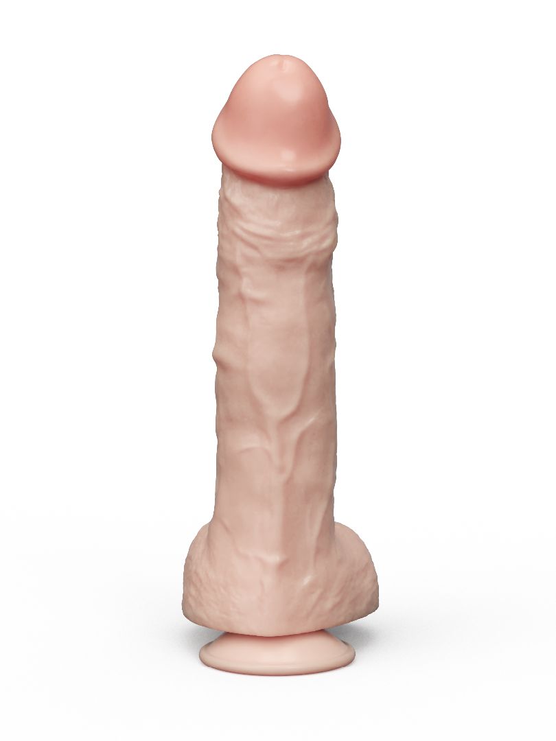 Крупный фаллоимитатор на подошве-присоске REAL Next №33 - 25 см. 3