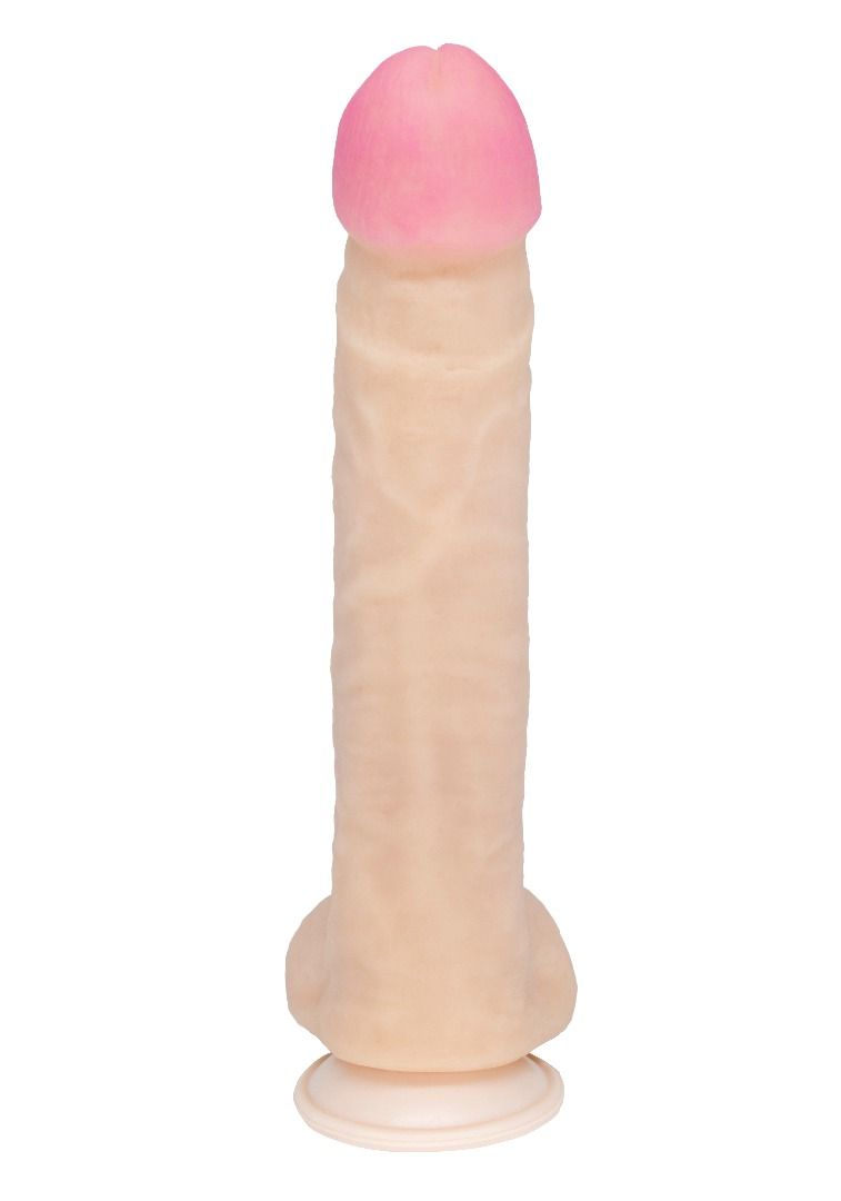 Большой фаллоимитатор из неоскин на присоске REAL Next №32 - 24,5 см. 2