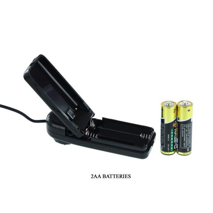 Вибратор-гигант на присоске и с выносным пультом управления - 26 см. 3